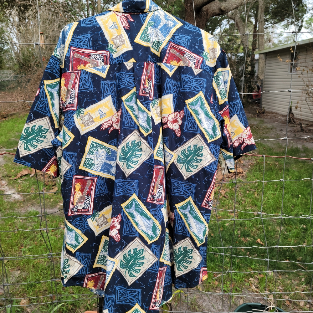 Colorful Graphic Short Sleeve Shirt
